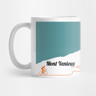 Mont Ventoux Cycling Artwork Mug